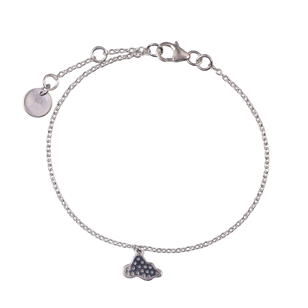 925 Silver Dreamy Cloud Charm Bracelet