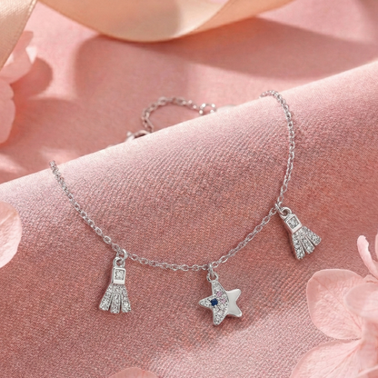 925 Silver Diving Star Bracelet
