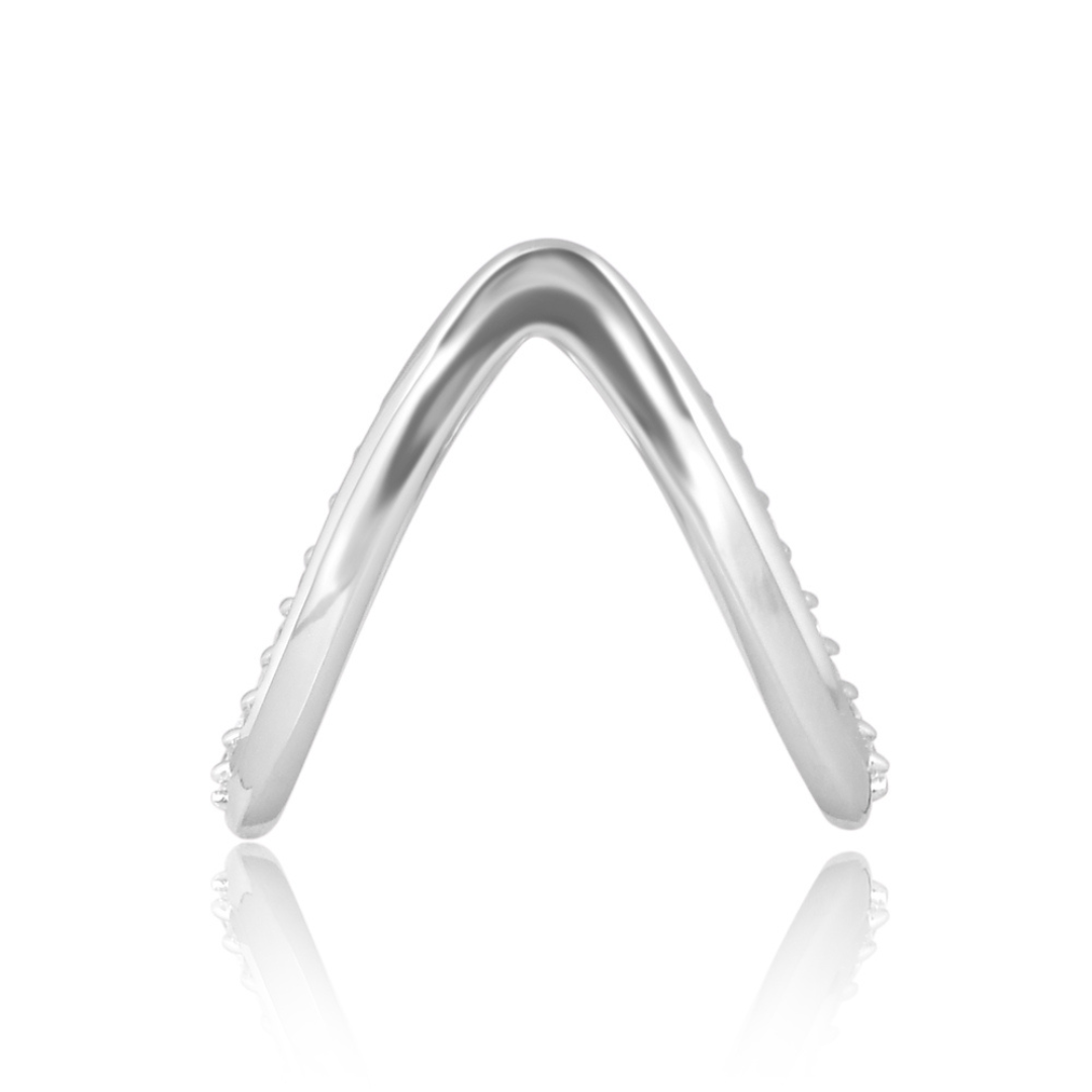 The Crystal Infinity Cross Ring