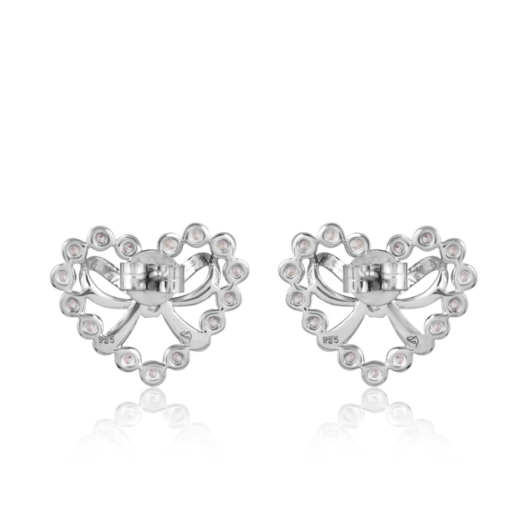 The Sweetheart Bow Earrings