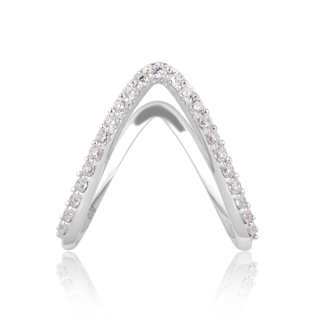 The Crystal Infinity Cross Ring