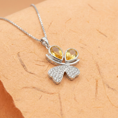 The Golden Monarch Butterfly Necklace