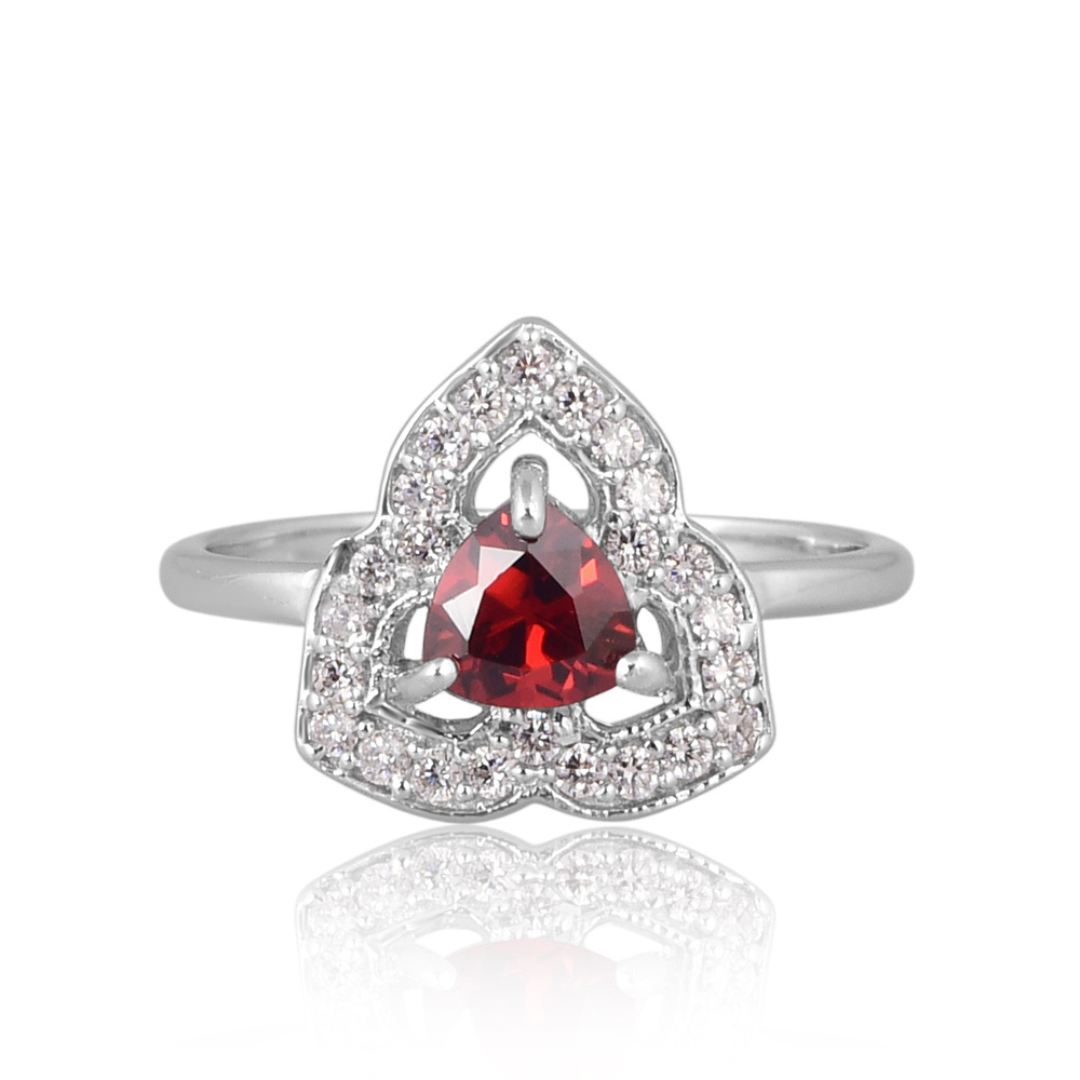 The Crimson Trillion Halo Ring