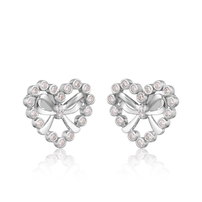 The Sweetheart Bow Earrings