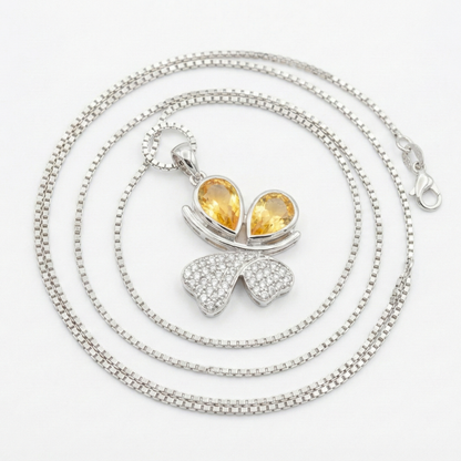 The Golden Monarch Butterfly Necklace