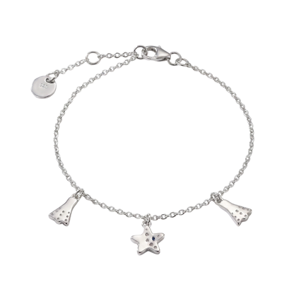 925 Silver Diving Star Bracelet