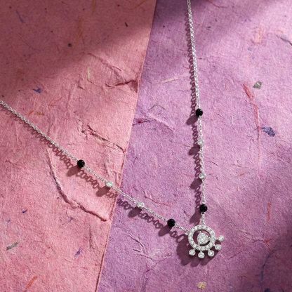 Starlight Halo Mangalsutra