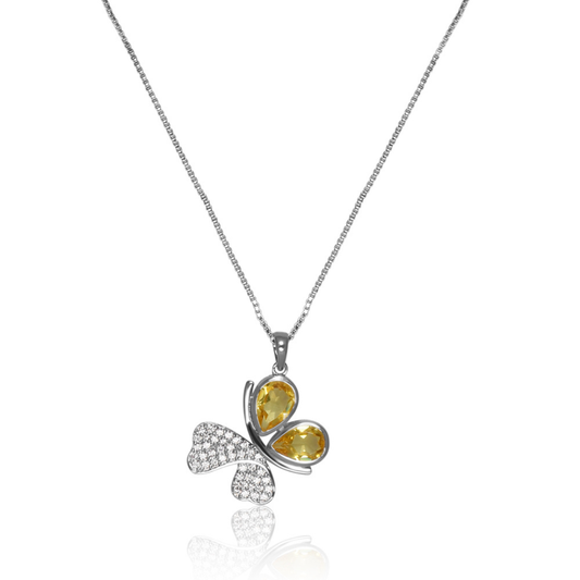 The Golden Monarch Butterfly Necklace