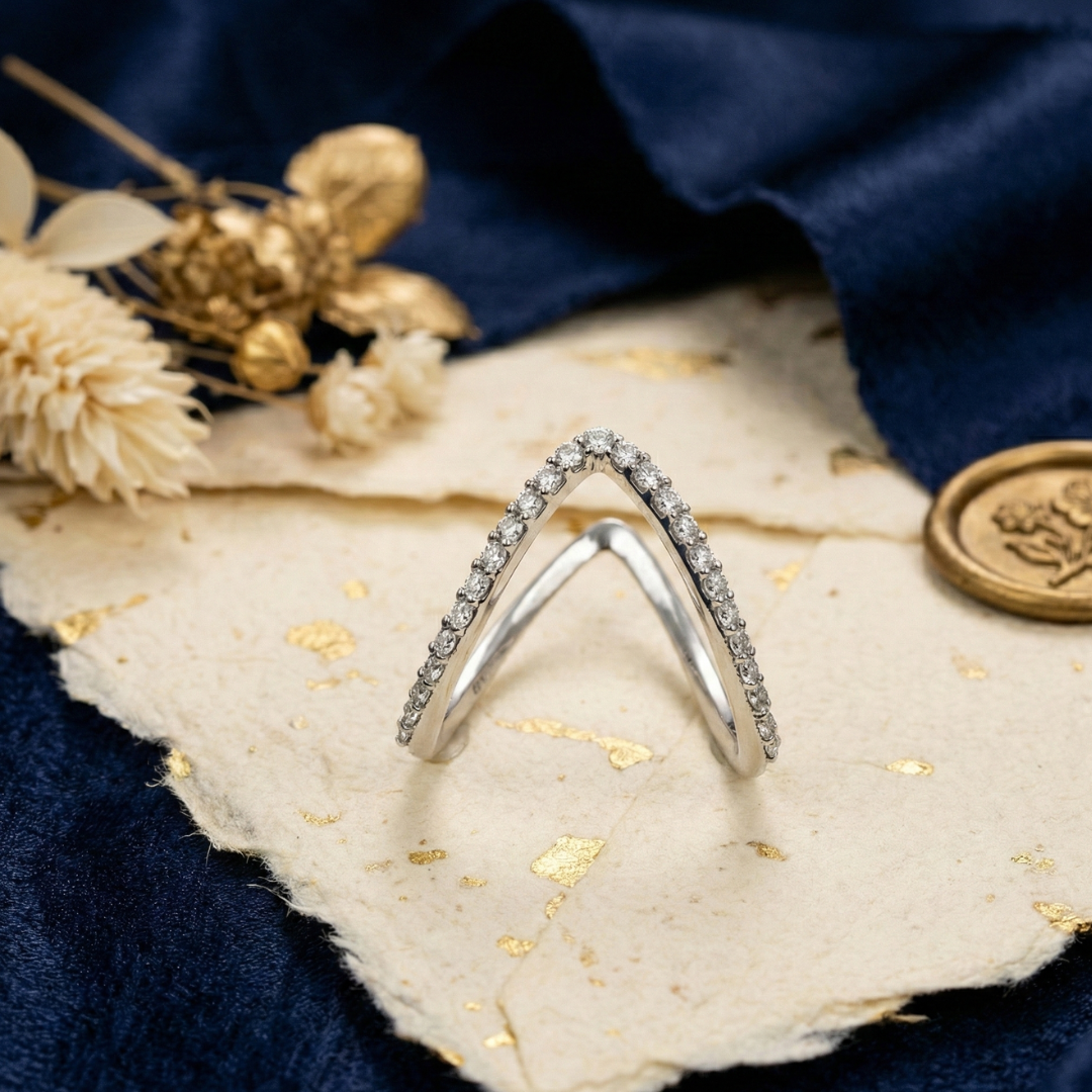 The Crystal Infinity Cross Ring