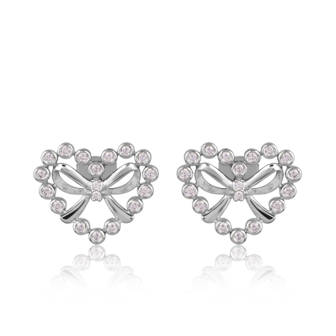 The Sweetheart Bow Earrings