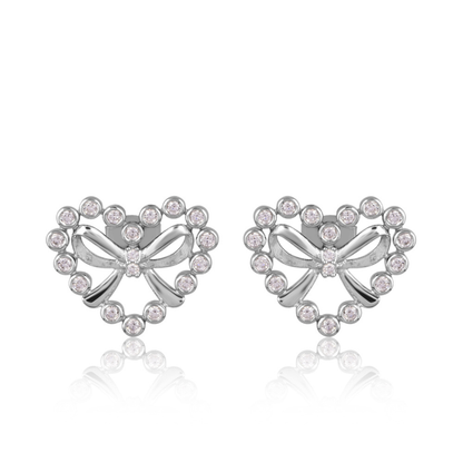 The Sweetheart Bow Earrings