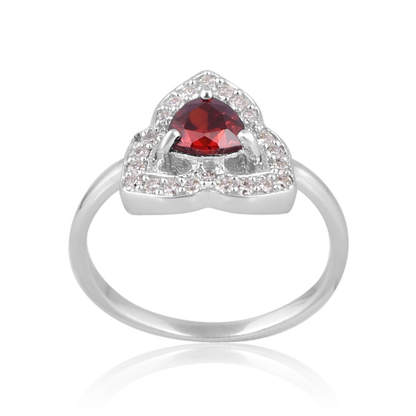The Crimson Trillion Halo Ring