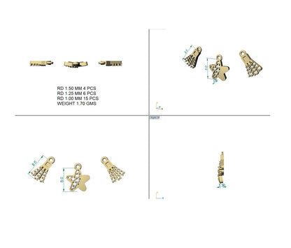 925 Silver Diving Star Bracelet